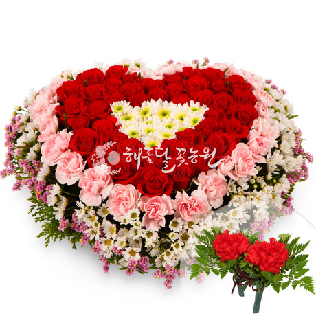 사랑합니다/코사지1개